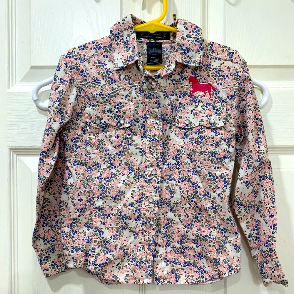 Girls 3t button down